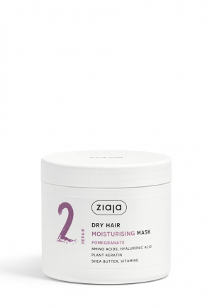 pomegranate fruit moisturising mask plant essentials hair care
